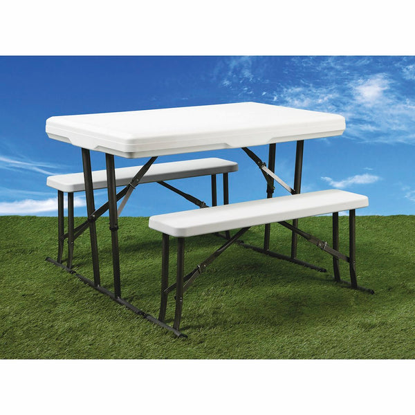 Faulkner Picnic Table And Nesting Benches (MPN: 69863)