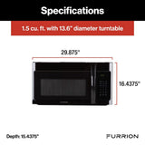 Furrion Microwave Oven (MPN: FMCM15A-BL)
