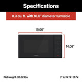 Furrion Microwave Oven (MPN: FMSN09-BL)