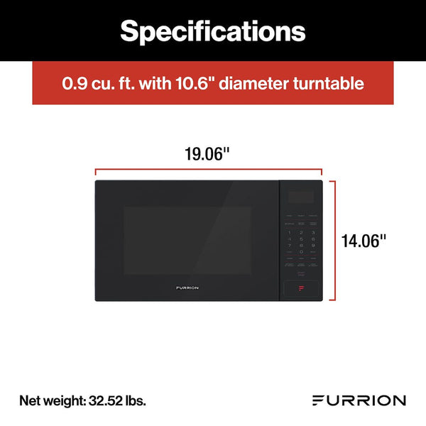 Furrion Microwave Oven (MPN: FMSN09-BL)