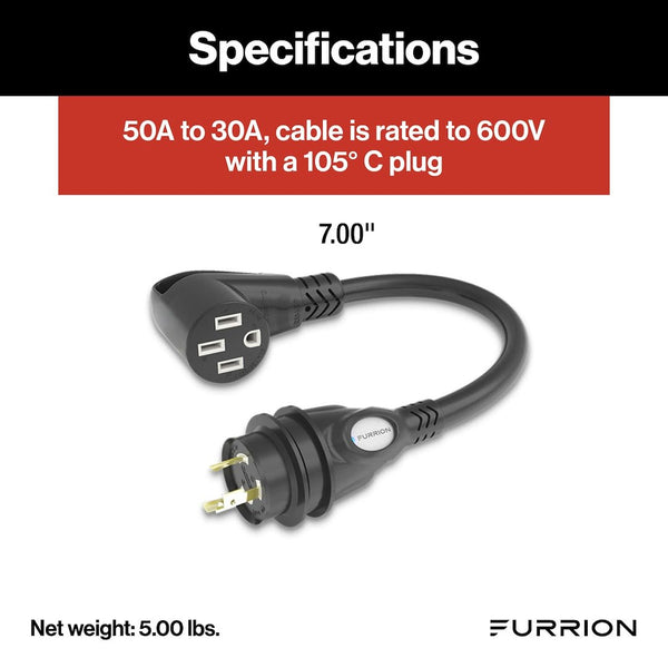 Furrion Power Cord Adapter (MPN: FP5230R-SB)