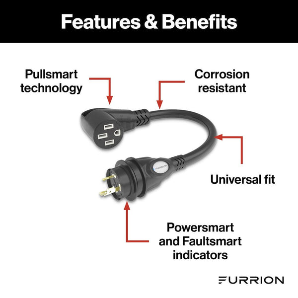 Furrion Power Cord Adapter (MPN: FP5230R-SB)