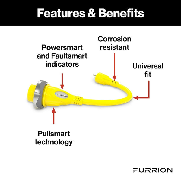 Furrion Power Cord Adapter (MPN: FP5515-SY)