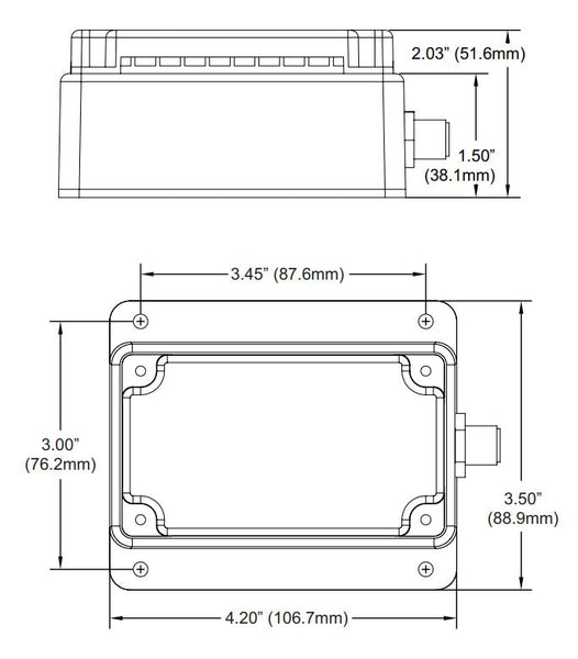 Maretron Pressure Transducer Monitor (MPN: FPM100-01)