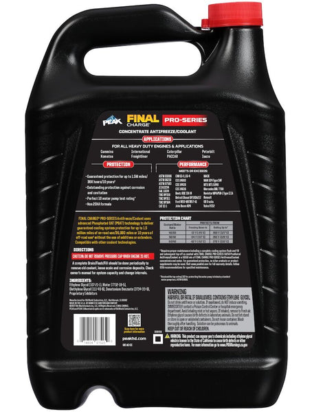 Peak Final Charge Pro Series Antifreeze (MPN: FPR0B3)