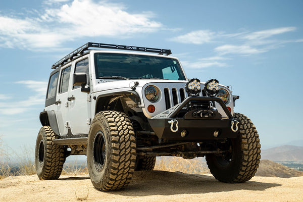 DV8 Offroad Stubby Jeep Front Bumper (MPN: FBJL-05)