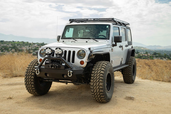 DV8 Offroad Stubby Jeep Front Bumper (MPN: FBJL-05)
