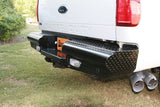 Fab Fours Black Steel Rear Bumper (MPN: FS08-T1350-1)