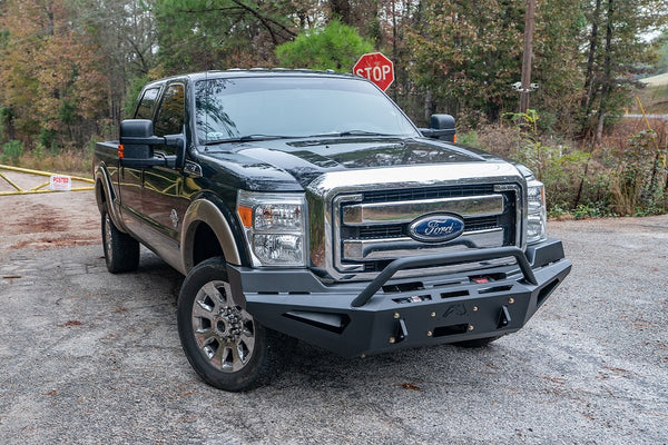 Fab Fours Red Steel Front Bumper (MPN: FS11-RS2562-1)