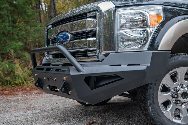 Fab Fours Red Steel Front Bumper (MPN: FS11-RS2562-1)