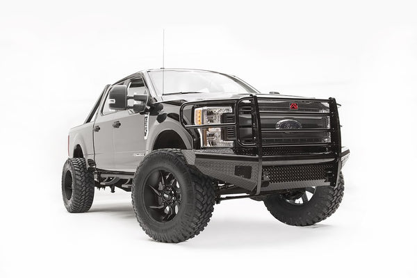 Fab Fours Steel Bumper With Grille Guard (MPN: FS17-S4160-1)