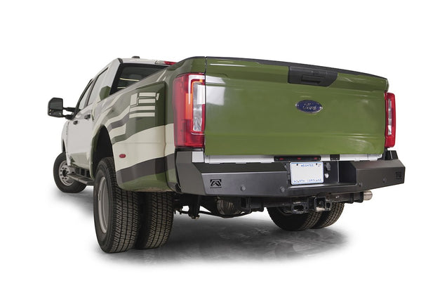 Fab Fours Red Steel Rear Bumper (MPN: FS23-RT5950-1)