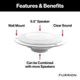 Furrion 6-1/2 Inch Ceiling Mount Woofer (MPN: FS65W)