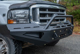Fab Fours Red Steel Front Bumper (MPN: FS99-RS1662-1)