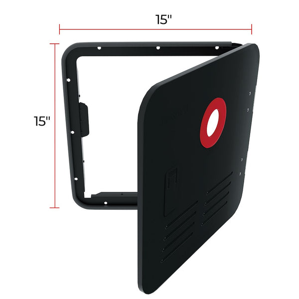 Fogatti Water Heater Access Door (MPN: FSBD-1515/BLACK)