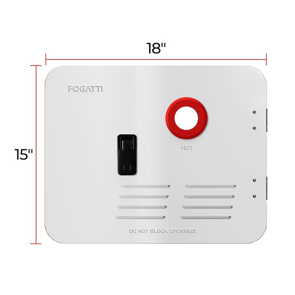 Fogatti Water Heater Access Door (MPN: FSWD-1518/WHITE)