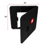 Fogatti Water Heater Access Door (MPN: FSBD-1818/BLACK)
