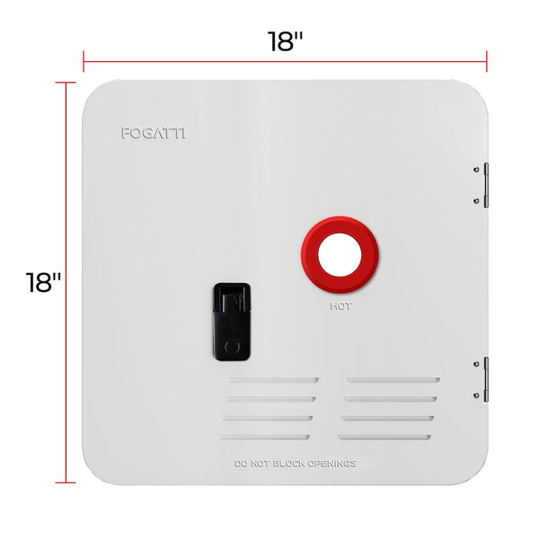 Fogatti Water Heater Access Door (MPN: FSWD-1818/WHITE)