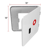 Fogatti Water Heater Access Door (MPN: FSWD-1818/WHITE)