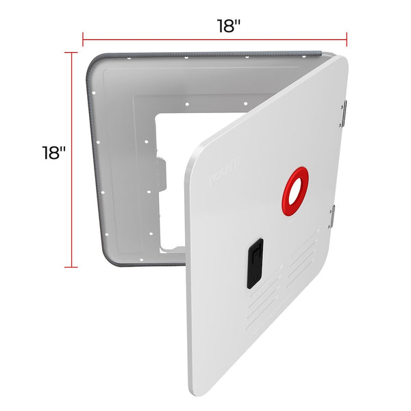 Fogatti Water Heater Access Door (MPN: FSWD-1818/WHITE)
