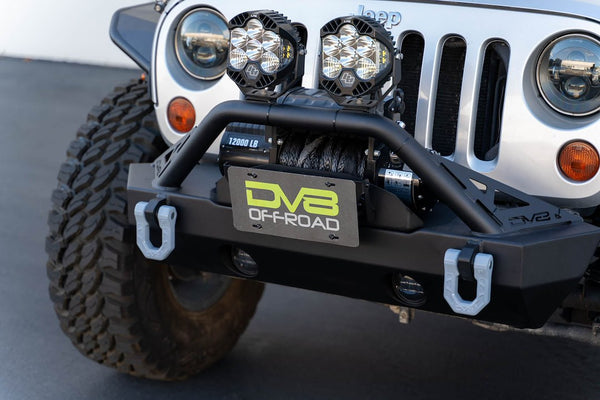 DV8 Offroad Flip-Up License Plate Bracket (MPN: LPBM-02)