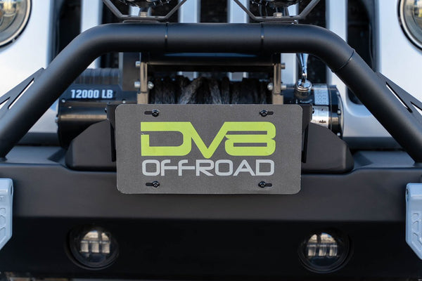 DV8 Offroad Flip-Up License Plate Bracket (MPN: LPBM-02)