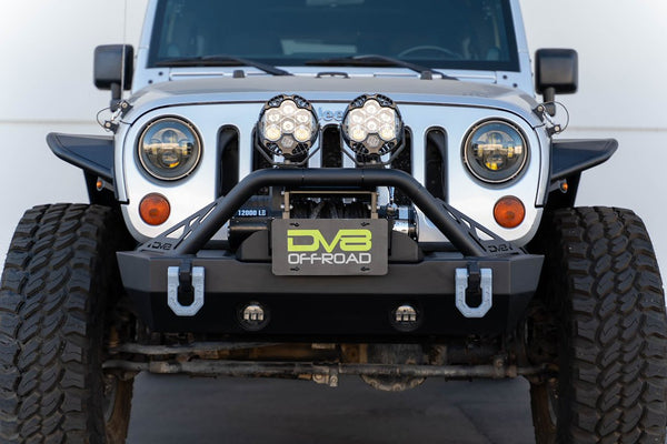 DV8 Offroad Flip-Up License Plate Bracket (MPN: LPBM-02)