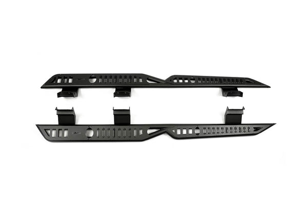 DV8 Offroad Round Tube Side Steps (MPN: SRFF1-01)
