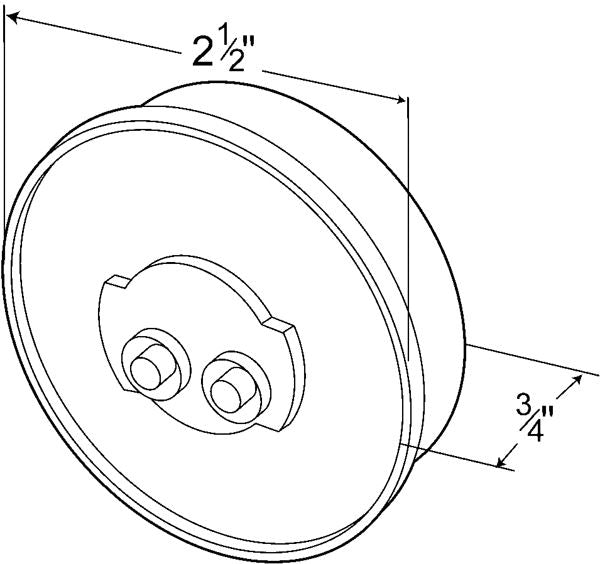 Grote LED Round Clearance Light (MPN: G1032-5)
