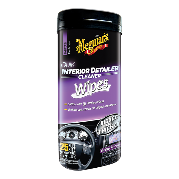 Meguiars Quik Interior Detailer Wipes (MPN: G13600)