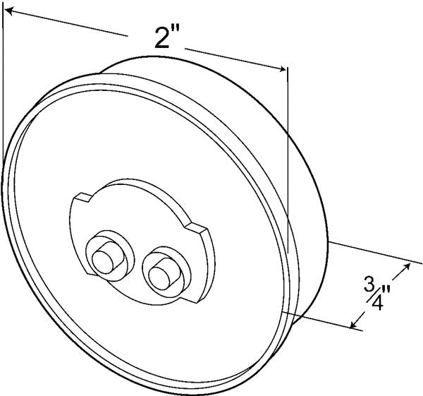 Grote LED Round Clearance Light (MPN: G3002-5)