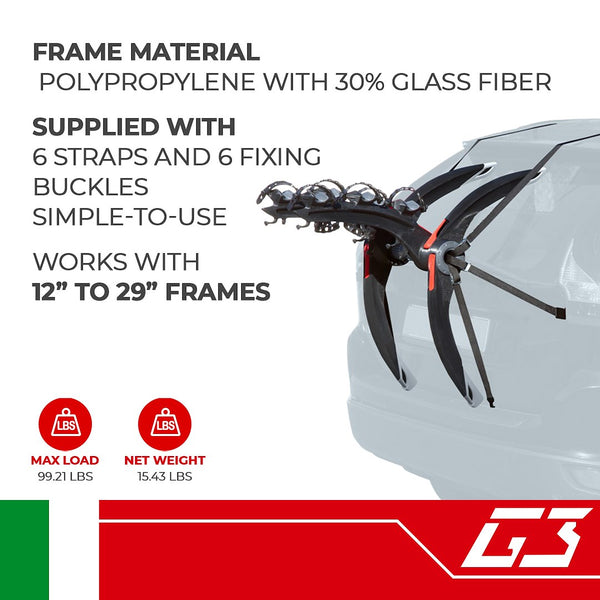 G3 Bike Rack Frame Trunk Mount (MPN: 23.201)