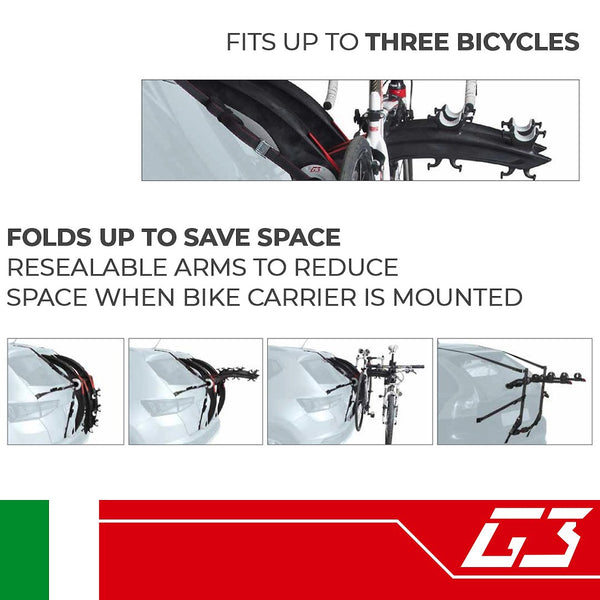 G3 Bike Rack Frame Trunk Mount (MPN: 23.201)
