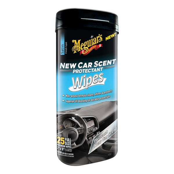 Meguiar's New Car Scent Protectant Wipes (MPN: G4200)
