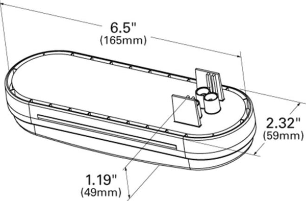 Grote Tail Light Assembly (MPN: G6002-5)