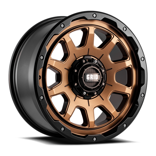 Grid Wheels 20 Inch Matte Bronze Wheel (MPN: GD1520090052Y1587)