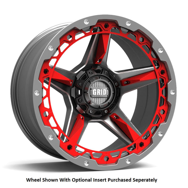 Grid Wheels GD04 17 Inch Wheel (MPN: GD0417090535G1587)
