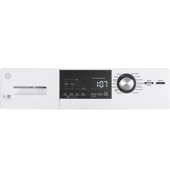 GE Spacemaker Front Load Clothes Washer (MPN: GFW148SSMWW)