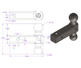 Gen-Y Hitch Replacement Dual-Ball Mount (MPN: GH-031)
