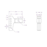 Gen-Y Weight Distribution Hitch Shank (MPN: GH-0352)