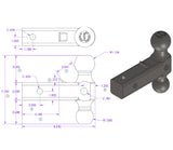 Gen-Y Hitch Replacement Dual-Ball Mount (MPN: GH-051)