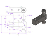 Gen-Y Hitch Replacement Dual-Ball Mount (MPN: GH-061)