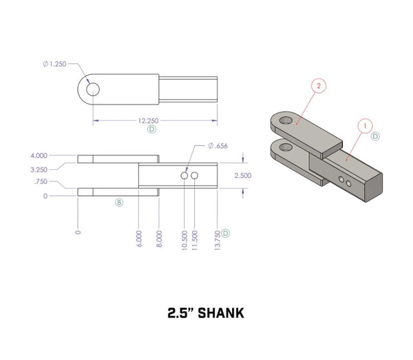Gen-Y Hitch Replacement Dual-Ball Mount (MPN: GH-069)