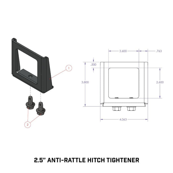 Gen-Y Hitch Trailer Hitch Receiver Tube (MPN: GH-102230)