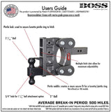 Gen-Y Hitch Torsion-Flex Trailer Hitch Ball Mount (MPN: GH-1115)