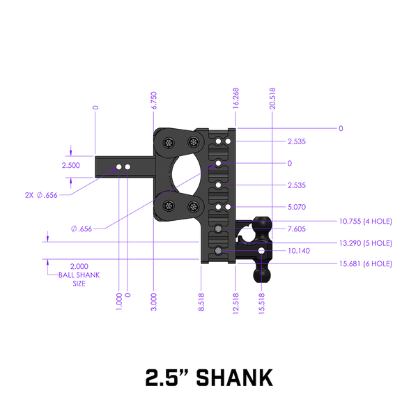 Gen-Y Hitch Torsion-Flex Trailer Hitch Ball Mount (MPN: GH-1124)