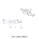 Gen-Y Hitch Glyder Torsion-Flex Ball Mount (MPN: GH-12005)