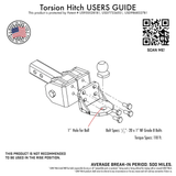 Gen-Y Hitch Glyder Torsion-Flex Ball Mount (MPN: GH-12005)