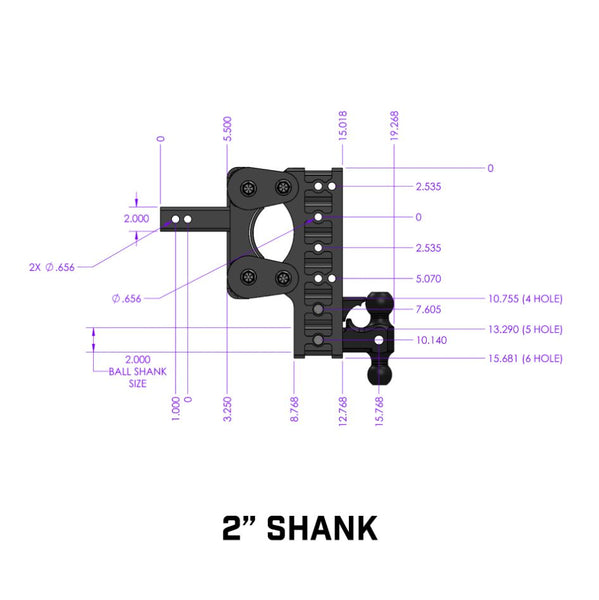 Gen-Y Hitch Torsion-Flex Ball Mount (MPN: GH-1215)