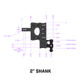 Gen-Y Hitch Torsion-Flex Trailer Hitch Ball Mount (MPN: GH-1224)